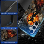 Case for Samsung Galaxy S26 Plus Case, Halloween Witch Moon Stained Glass - Image 4