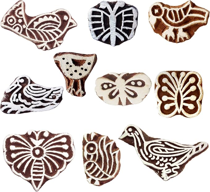 Royal Kraft Bird Wooden Printing Stamps by RoyalKraft