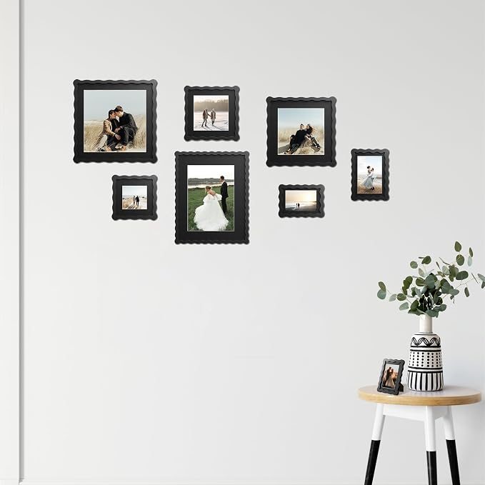 10x10 Wavy Picture Frame With Mat - Image 5