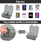 ALCYON 1600+ Trading Card Storage Box, Waterproof Plastic TCG Card Organizer - Image 2