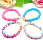Friendship Bracelets for Girls, 10-Piece Cute Preppy Beaded Bracelet Set for - Image 7