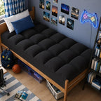 ELEMUSE Twin Black Mattress Topper by ELEMUSE