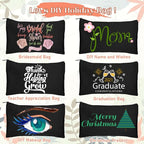Legigo Blank Canvas Bag Zipper Pouch Makeup Bags Bulk - Image 4