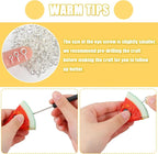 720PCS Small Screw Eye Pins, 3 Styles of Mini Eye Screws, Eyelet Pins Hooks - Image 5
