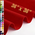 Large Felt Fabric Sheet 36 x 36 Inch, 1.6mm Thick | Soft nonwoven felt by MIGLORIA
