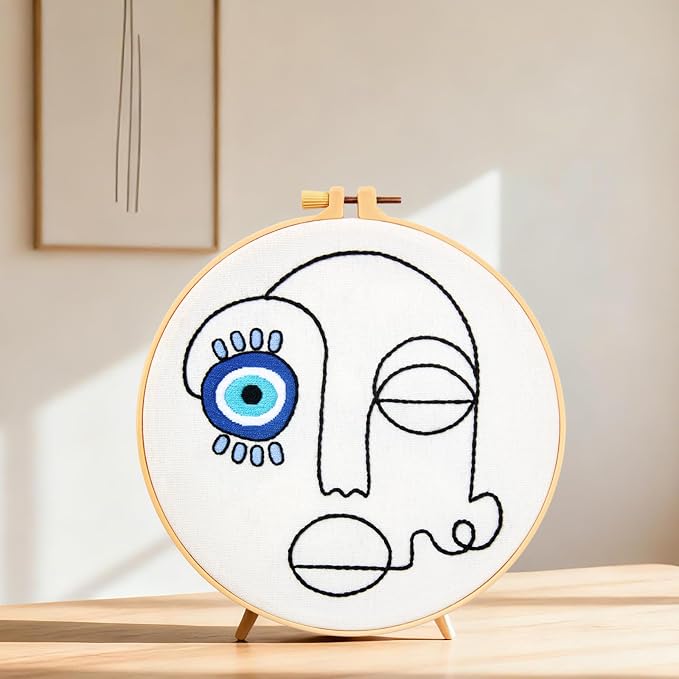 Beginner Embroidery Starter Kits, Abstract Embroidery Kits - Image 7