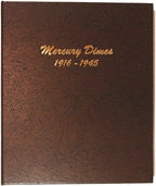 Dansco US Mercury Dime Coin Album 1916-1945#7123 by Unknown