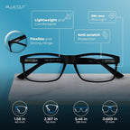 Blue Light Blocking Glasses For Men/Women Anti-Fatigue Computer Monitor Gaming - Image 3