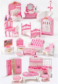 35 Pcs Dollhouse Furniture Accessories Set Mini House Furniture Small Dollhouse by Unknown
