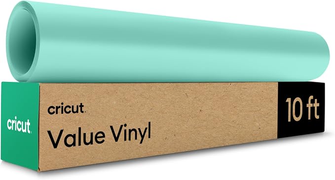 Cricut Value Permanent Vinyl, Matte Mint by Unknown