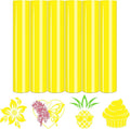 Tintnut Yellow Pear Color Heat Transfer Vinyl, easy cut & weed, stretch washable by Tintnut
