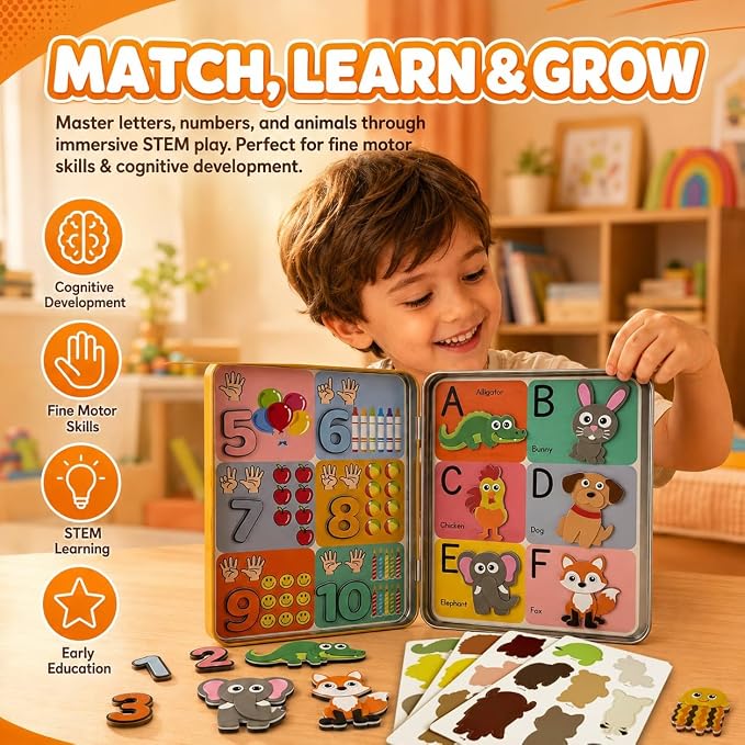 Magnetic Tin Box Foam Craft Kit - Image 4