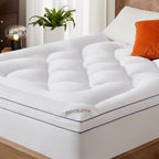 BEDLORE King Mattress Topper, Thick Pillow Top Pad by Bedlore
