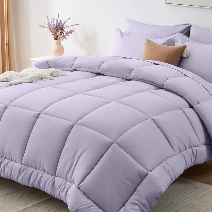 Sasttie Twin Comforter Set, 5 Pieces Bed in a Bag Twin, Complete Bedding Set by SASTTIE