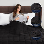 CuteKing Weighted Blanket for Adults Heavy Blanket for 140-150lbs, Breathable - Image 4