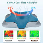 CHxxy Cervical Neck Pillow for Pain Relief Sleeping, Memory Foam Pillows - Image 6