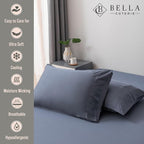 Bella Coterie | Luxury Bamboo Viscose King Size Pillowcase Set | 100% - Image 2