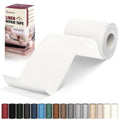 Linen Repair Tape 4x79 inch, Self Adhesive Fabric Patches, Linen Patch Tape Kit, Fabric Repair Tape for Couch Sofas, Headboards, Chairs, Pillows, Curtains, Couches - White