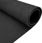 biguphate EVA Foam Roll - 5mm Thick Black Craft Foam Sheets - 15" x 39" Large by Biguphate