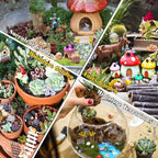 Dracarys Selected 100 Pcs Fairy Garden Accessories, Mini Resin Animals - Image 4