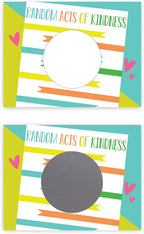 Make Your Own DIY Scratch Off ScratchNotes 20 Pack 3x4 Note Cards & Stickers - Image 7