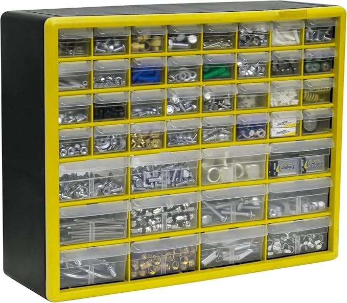 Akro-Mils 44-Drawer Plastic Drawer Storage Cabinet - Image 8