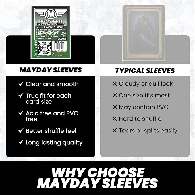 Mayday Games Legendary Game Accessory- Premium Card Sleeve Bundle - Image 6