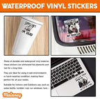 MAIANEY Funny Possum Sticker Pack – 10pcs Hilarious Trash Animal Meme Vinyl - Image 3