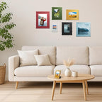 5x7 Wavy Picture Frame With Mat - Image 6
