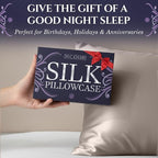 DECOLURE 100% Pure Mulberry Silk Pillow Case Queen Size – Highest Grade 30 - Image 7