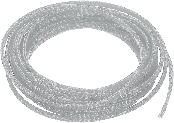 uxcell PET Expandable Sleeving 10ft 1/8" Gray Cable Management Sleeve Cord by uxcell