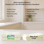 LITO LINEN AND TOWEL Flour Sack Towels – 100% Cotton, 28x28 Inches, Highly - Image 6