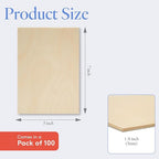 Baltic Birch Plywood, 3 mm 1/8 Craft Wood, B/BB Grade Baltic Birch Sheets - Image 2