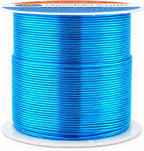 Mandala Crafts 20 Gauge Bondi Blue Anodized Aluminum Craft Wire, 100 FT | - Image 2