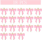 Bow Charms for Bracelet Jewelry Making Cute Bracelet Charms | 18Pcs, Bow Charms - Image 2