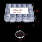 240 Pieces 30mm Coin Capsules Coin Holders - Image 3