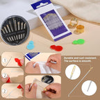 Sewing Pin Cushion Kit, Wrist Pin Cushions - Image 5