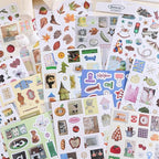 Girl's Korean Sticker Book, Food and Daily Life Theme - Image 6