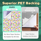 Teacher Graphics Permanent Adhesive Vinyl 10 Sheets 12'' x 10'' | Pen Rules - Image 4