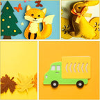 10Pcs Felt Sheets Fabric, 1mm | Polyester, - Image 6