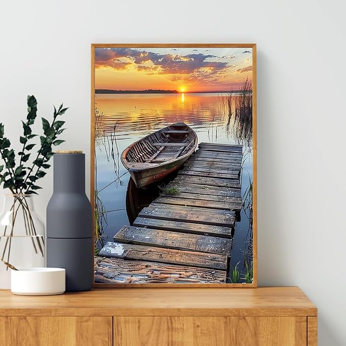 4 Pack Framed Paint by Numbers Kit - Image 6