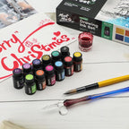 Mont Marte Drawing Ink Colors Signature 24pc x 0.24 US fl.oz, Art Set Includes - Image 5
