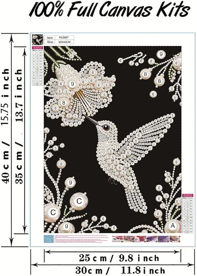 GEMFAMILY 5D Diamond Pearl Painting Kits - Image 6