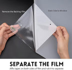 KESPEN Frosted Window Privacy Film Heat Control UV Sun Blocking Glass Stickers - Image 8