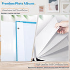 Artfeel Photo Album Self Adhesive Scrapbook, 120 Pages Large Photo Book - Image 4
