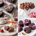 Sakolla 2 Pack 8 Cavity 2.7″ Heart Chocolate Molds Silicone | Food-grade - Image 6
