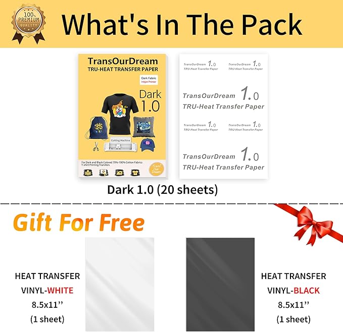 TransOurDream Tru-Iron on Heat Transfer Paper - Image 2