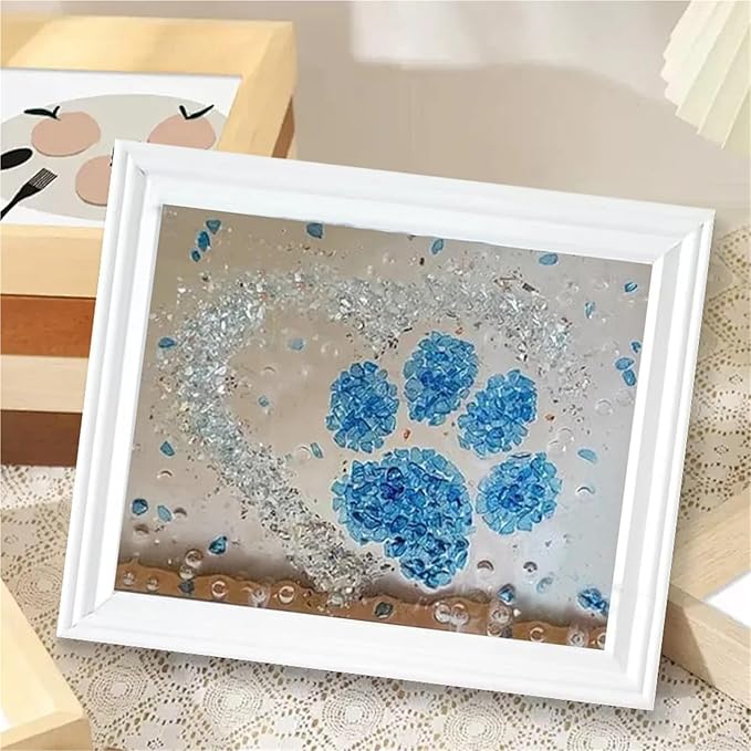 LYJZYXGS Sea Glass Art Kit, DIY Mosaic Arts and Craft Kits Ocean Painting Kit - Image 3