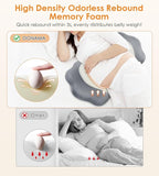 Memory Foam Maternity Pillow for Sleeping, Pregnancy Pillows Support for Back - Image 5
