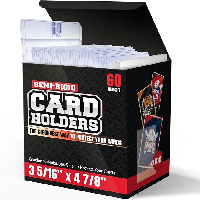Semi Rigid Card Holders & Sleeves by GoDelight